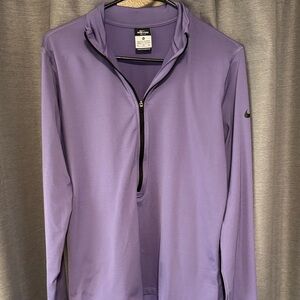 Nike Lavender Half-Zip Top